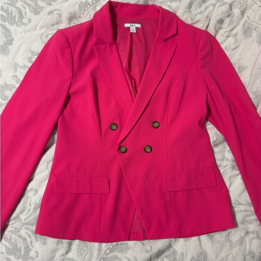 Bar III  pink blazer